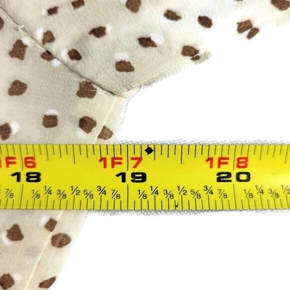 Princess Polly String of Love Romper Size 10 Ruffled Deep V Neck Bishop Sleeves - Picture 8 of 10